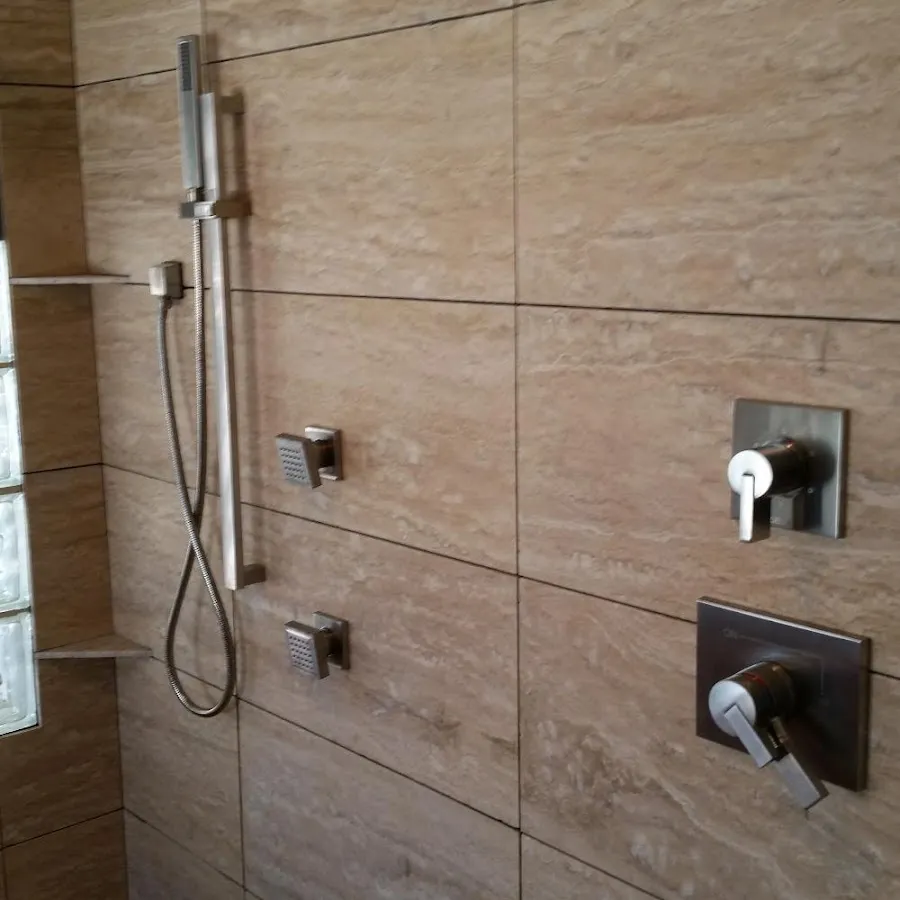 Shower fixture installation for Water Heater Replacement in Castle Shannon